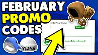 ROBLOX PROMO CODES FEBRUARY 2024  ALL NEW CODES NOT EXPIRED [upl. by Moneta]