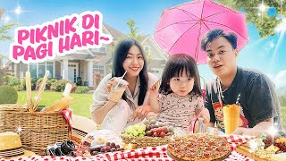 YUKACHAN PIKNIK DI HALAMAN RUMAH  vlog [upl. by Villiers]