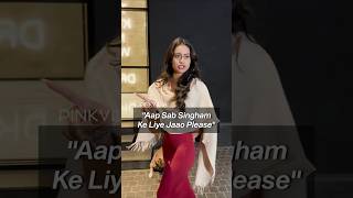 Nysa Devgan REQUESTS Paps To Watch Dad Ajay Devgns Movie Singham Again  bollywood family [upl. by Etnasa]