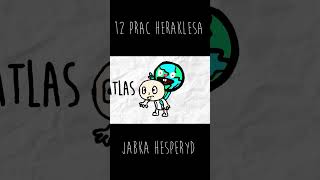 12 prac Heraklesa  Jabłka Hesperyd short shorts mitologia [upl. by Namra239]