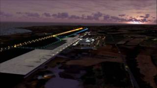 Flight Simulator FSX quotA tribute Grantley Adams Internationalquot [upl. by Adnilreb]