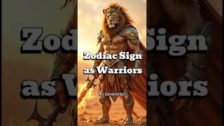 Zodiac Signs as Warriors [upl. by Annawak620]