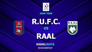 RANSARTOISE  RAAL LA LOUVIERE 04  GOAL AND HIGHLIGHTS  Match organisé par ACFF P1 2EME TOUR [upl. by Ylek894]