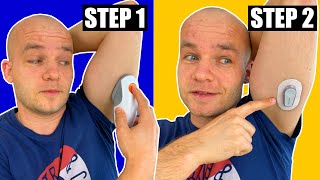 How to Apply Dexcom G6  Easy Insertion Guide [upl. by Leachim683]