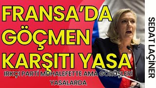 Fransa Irkçı Parti Muhalefette Görüşleri Yasada Göçmen Karşıtı Yasa Kabul Edildi [upl. by Aseretairam392]