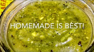 Awesome Mexican Green Chili Sauce  Anaheim or Cubanelle roasted Green Gravy [upl. by Iarahs]