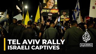 Mass demonstrations set to continue in Israel against Netanyahu AJE correspondent [upl. by Gnilyarg]