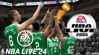 NBA Live 05  Finals  Game 5 DAL vs BOS [upl. by Vern628]