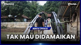 AKSES DITUTUP TETANGGA SATU KELUARGA BANGUN JEMBATAN SENDIRI [upl. by Haodnanehs]