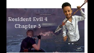 RESIDENT EVIL 4 CHAPTER 3  Only Spear can kill Sea Monster [upl. by Kus911]