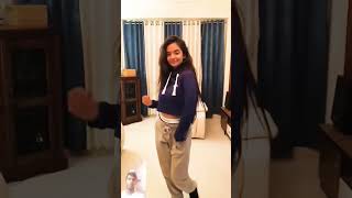 Coca Cola Song 🥰 Status Anushka Sen and Riyaz Aly ytshorts shortvideos couple tricks love [upl. by Irene]