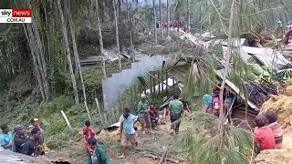 Over 2000 people estimated to be buried alive in Papua New Guinea landslide [upl. by Salome]