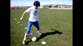 Ball control around cones [upl. by Tai]