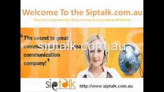 Cheap Internet Calling PC Phone Calls  Phone Calls To Mobile Siptalkcomau [upl. by Llerdna]