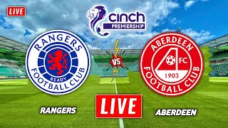 Rangers vs Aberdeen Live Streaming  Scottish Premiership 2023  Aberdeen vs Rangers Live [upl. by Pavier]