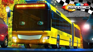 Wheels On The Bus  Speedies Cartoons For Children  Fun Nursery Rhymes For Toddlers [upl. by Aseiram]