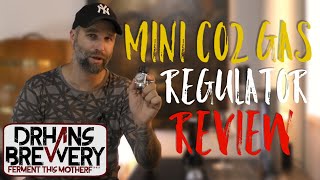 Beer Gear Review Co2 regulator Mini CO2 Gas Regulator [upl. by Ahsemaj]