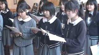 心一つに「クリスマスコンサート」へ メリノール女子学院 [upl. by Bronder]