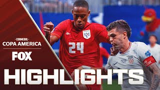 United States vs Panama Highlights  2024 Copa América [upl. by Kcirddahc871]