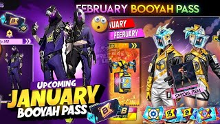 OB47  Upcoming Booyah Passes Review  JAN amp FEB BOOYAH PASS Season 25 26 full review [upl. by Clower996]