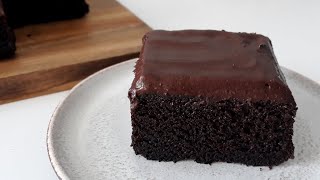 Moist Chocolate Cake Recipe  How To Make Moist Chocolate Cake [upl. by Yvon131]