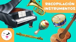 Aprende los instrumentos musicales  VIENTO CUERDA Y PERCUSIÓN  Música para niños [upl. by Kcirdek]