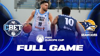 Jonava CBet v Rostock Seawolves  Full Basketball Game  FIBA Europe Cup 202324 [upl. by Nahtal]