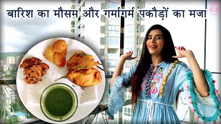 Monsoon Special Snacks Pakoda  Onion Pakode  Pakoda Recipe  CHARU ASOPA SEN [upl. by Heidi]