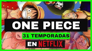 ONE PIECE EN NETFLIX ☠️ ¿Cómo ver One Piece en Netflix 31 temporadas en español ✅ [upl. by Nibur]