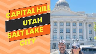 Capital hill UTAH museum Salt Lake City usa travel roadtripusa [upl. by Cis]