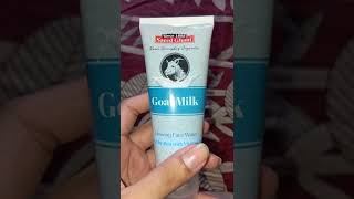 Saeed ghani goat milk face wash honest review [upl. by Adiuqram803]