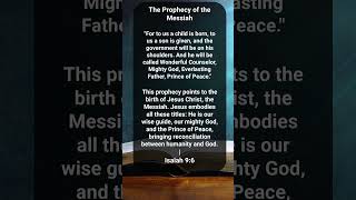 The Prophecy of the Coming Messiah [upl. by Younger]