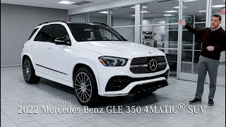 2022 MercedesBenz GLE 350 4MATIC SUV Review and Specs From Arrowhead MB [upl. by Amasa426]