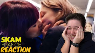 Lola amp Maya Kiss SKAM France 6x10 Reaction [upl. by Jolee]