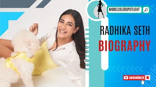 Radhika Seth Biography Radhika Seth Biography Hot TikTok Video [upl. by Las]