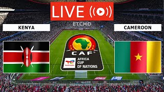 🔴KENYA VS CAMEROON LIVE STREAM FULL MATCH  AFRICA CUP OF NATIONS QUALIFIER LIVE MATCH TODAY [upl. by Ignacio]