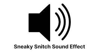 Sneaky Snitch Sound Effect HD [upl. by Irpak432]