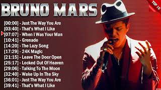 Bruno Mars Greatest Hits 2024  Pop Music Mix  Top 10 Hits Of All Time [upl. by Ozzie]