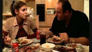 The Sopranos  Italian Dinner Discussion [upl. by Myke44]