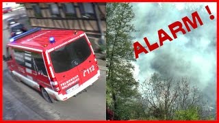 FIRE  FEUER  ALARM  Feuerwehr Waldenbuch  firefighters [upl. by Alodie]