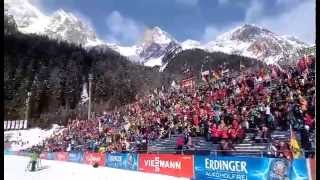 Antholz Biathlon pophits 2015 [upl. by Brunk760]