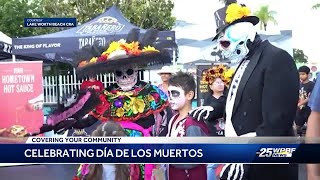 Lake Worth Beach celebrating Día de Los Muertos [upl. by Acker918]