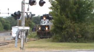 Norfolk Southern Local switching at PhelpsGA Part 3 [upl. by Ahselak]