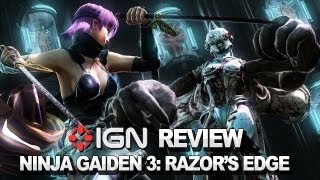 Ninja Gaiden 3 Razors Edge Video Review  IGN Reviews [upl. by Neyr271]