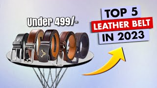 Top 5 Leather Belt In 2024 🔥 Best Leather Belt In 2024 🔥 Leather Belt Under 500 🔥Leather Belt Review [upl. by Ithnan807]