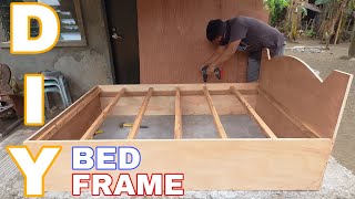 BED FRAME USING MARINE PLYWOOD [upl. by Rebmac]