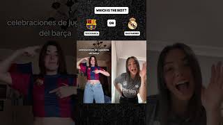 VISCA BARÇA Vs HALA MADRID  Prt 8 shorts dance music halamadrid viscabarça laliga [upl. by Surtimed]