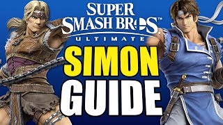 Super Smash Bros Ultimate  SimonRichter Guide [upl. by Radborne]