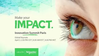 Innovation Summit Paris 2024 Global Keynote  Schneider Electric [upl. by Ecirtael]