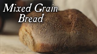 Baking Historic Mixed Grain Breads  18th Century Cooking [upl. by Lema]